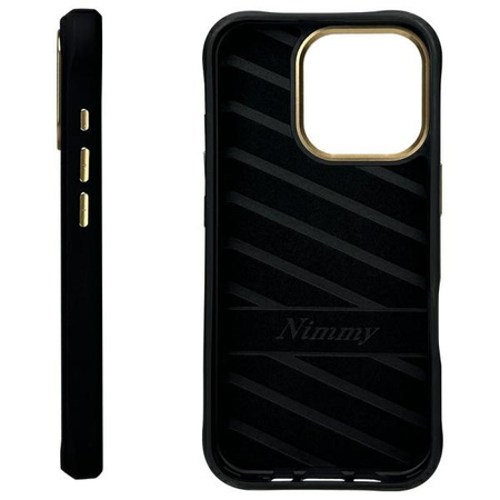 Nimmy etui iPhone 16 Pro 6.3"             czarny/black Cool&Cute 2.0 Monkey