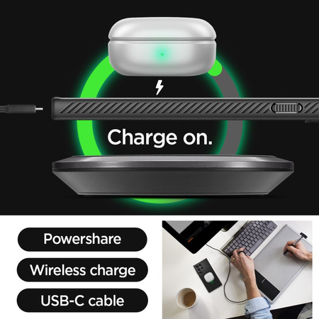 Spigen Liquid Air Hülle für Samsung Galaxy S24 Ultra – mattschwarz