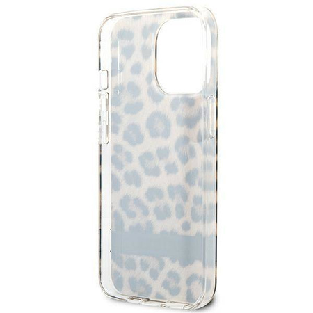 Guess GUHCP13LHSLEOW iPhone 13 Pro / 13 6,1" brązowy/brown hardcase Leopard