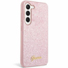 Oryginalne Etui GUESS Hardcase GUHCS24MHGGSHP do Samsung S24 Plus (Glitter Script / różowy)