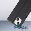Dux Ducis Skin X2 etui do iPhone 14 Plus pokrowiec z magnetyczną klapką czarny