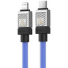 Baseus kabel CoolPlay USB-C - Lightning 2m 20W niebieski