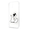 Karl Lagerfeld Choupette Fun Sunglasses - Etui iPhone 11 (przezroczysty)