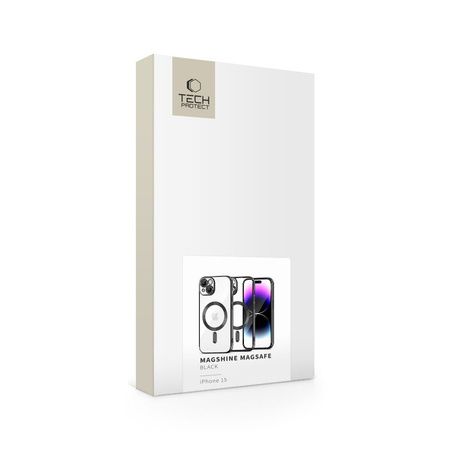 Etui APPLE IPHONE 15 Tech-Protect MagShine czarne