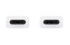 Original cable Samsung DW767JWE GP-TOU021RFCWW USB-C - USB-C 1.8M White (bulk EU)
