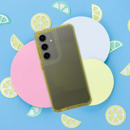 Futerał MATRIX CLEAR do XIAOMI Redmi Note 14 5G żółty