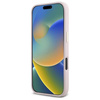 Oryginalne Etui IPHONE 16 PRO Guess Hardcase Silicone Logo Strass 4G (GUHCP16LM4DGPP) jasnoróżowe