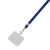3MK EasyClip Dark Blue (silver) smycz do telefonu