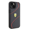 Ferrari FEHCP15SPTWK iPhone 15 6.1&quot; black/black hardcase Twist Metal Logo