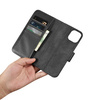 iCarer Wallet Case 2in1 Case iPhone 14 Plus Leather Flip Cover Anti-RFID Black (WMI14220727-BK)