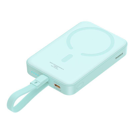 Powerbank magnetyczny Baseus Magnetic Mini 10000mAh 20W MagSafe (miętowy)