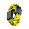 3MK Silicone Watch Strap żółty/yellow dla Apple Watch 42/44/45/49mm