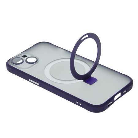 Nakładka Mag Ring do iPhone 14 6,1" fioletowa