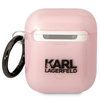 Original Case APPLE AIRPODS Karl Lagerfeld Ikonik Choupette (KLA2HNCHTCP) pink