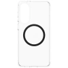 CARE by PanzerGlass Flagship Urban Combat Black QI Case for Samsung Galaxy S25 Edge - Transparent
