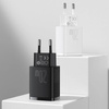 Baseus Compact szybka ładowarka sieciowa USB / USB Typ C 20W 3A Power Delivery Quick Charge 3.0 biały (CCXJ-B02)