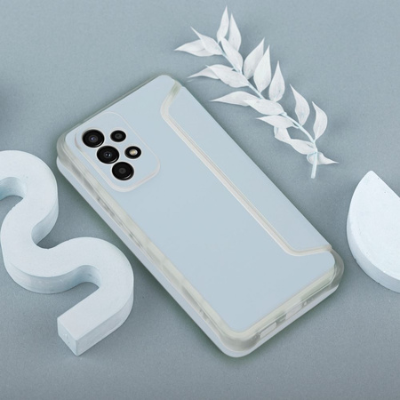 Kabura PIANO Book do SAMSUNG S21 FE jasnoniebieski