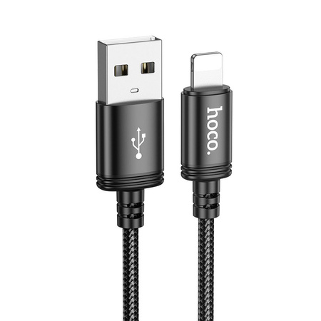HOCO kabel USB A do Lightning 2,4A X89 2 m czarny