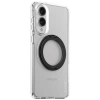 CARE by PanzerGlass Feature Black Kickstand &amp; QI Case für Samsung Galaxy S25 Edge - Transparent