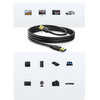 Ugreen kabel przewód USB 3.2 Gen 1 3 m czarny (US128 90576)