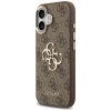 Guess 4G Big 4G Classic Logo Case for iPhone 17 - Brown and Gold