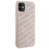 Oryginalne Etui KARL LAGERFELD Hardcase KLHCN61PQKPMP do iPhone 11 (Quilted K Pattern / różowy)