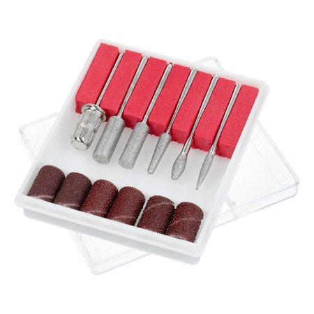 Profesjonalna maszyna do manicure frezarka do paznokci MJ120 różowa