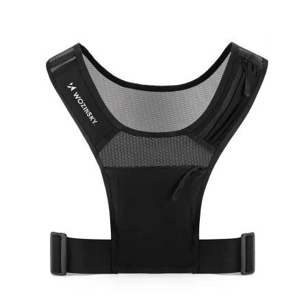 Wozinsky WKDB1 reflektierende Laufweste – schwarz