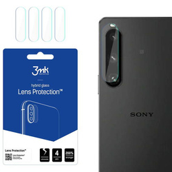 Hybridglas für Kamera / Objektiv SONY XPERIA 10 IV 3mk Flexible Glass Lens Clear