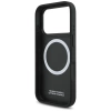 Etui BMW M Tricolor Metal Logo MagSafe do iPhone 17 Pro - szare