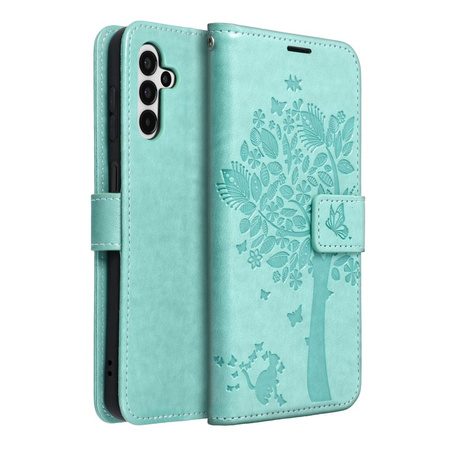 Kabura MEZZO Book do SAMSUNG A13 5G / A04S drzewo zielony