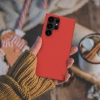 Nillkin Super Frosted Shield Pro armored case for Samsung Galaxy S24 Ultra - red