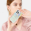Kingxbar Shell Series luksusowe eleganckie etui na iPhone 13 Pro perłowy-miętowy
