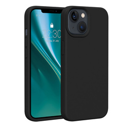 Nakładka Etteri Silicone Case do iPhone 15 6,1" czarna