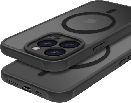 Panzer Matt Case MagS Xiaomi Redmi Note 14 5G Black