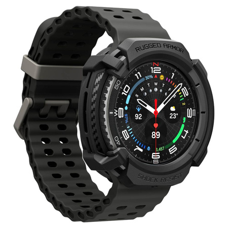 SPIGEN RUGGED ARMOR SAMSUNG GALAXY WATCH 8 CLASSIC (46 MM) MATTE BLACK