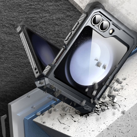 IBLSN ArmorBox Supcase Hülle für Samsung Galaxy Z Flip 6 - Schwarz