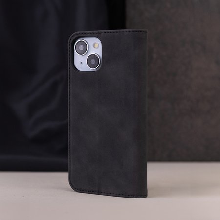 Etui Smart Suede do Samsung Galaxy A55 5G czarne