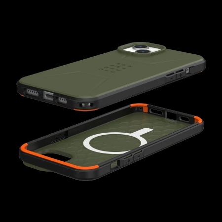 Etui UAG Civilian MagSafe do iPhone 15 Plus - zielone