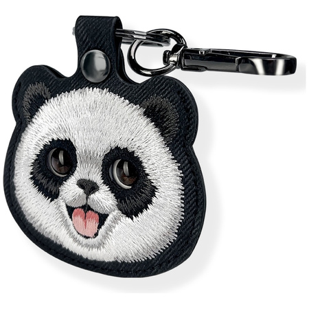 Etui na lokalizator / brelok Nimmy New   Big Eyed Pet 2.0 Panda czarny