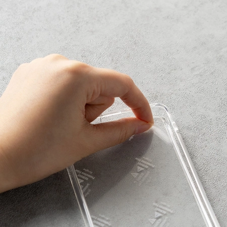 Ringke Fusion Matte Case iPhone 14 Plus Hülle mit Gelrahmen grau