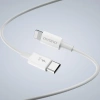 Ładowarka sieciowa GaN Dudao A30EUL 30W USB-A / USB-C + kabel USB-C - Lightning - biała