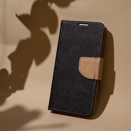 Etui Smart Fancy do iPhone 16 Pro 6,3&quot; czarno-złote