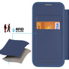 Etui iPhone 15 Plus magnetyczny pokrowiec MagSafe z klapką Dux Ducis Skin X Pro - niebieski