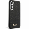 Oryginalne Etui GUESS Hardcase GUHCS24SHGGSHK do Samsung S24 (Glitter Script / czarny)