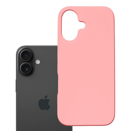 Apple iPhone 16 - 3mk Hardy MagSilicone Pink