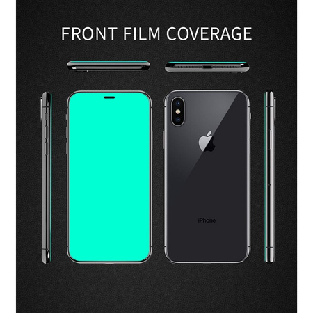 Szkło hartowane X-ONE Full Cover Extra Strong Crystal Clear - do iPhone 15 (full glue) czarny