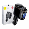 Baseus S-06 Bluetooth/USB car FM transmitter (Overseas Edition) - black