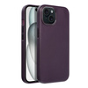 Leather Mag Cover kompatybilne z MagSafe do IPHONE 15 ciemny fioletowy