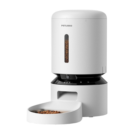 Petlibro Granary Camera Feeder Single Tray, 5L (white)